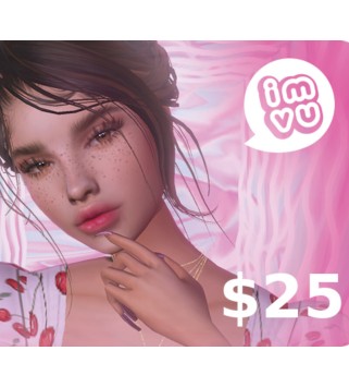 IMVU $25 NZ Game Card Key 